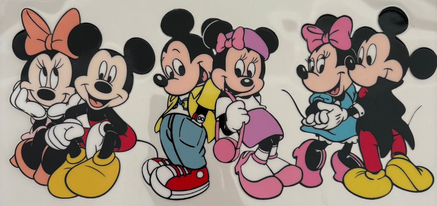 Mickey& Minnie Uv Dtf Wrap