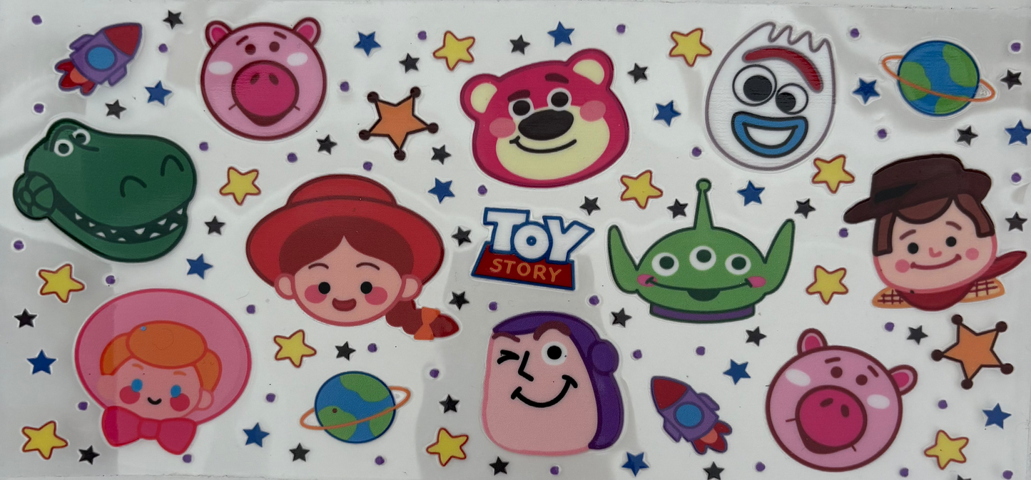 Toy story Uv Dtf Wrap