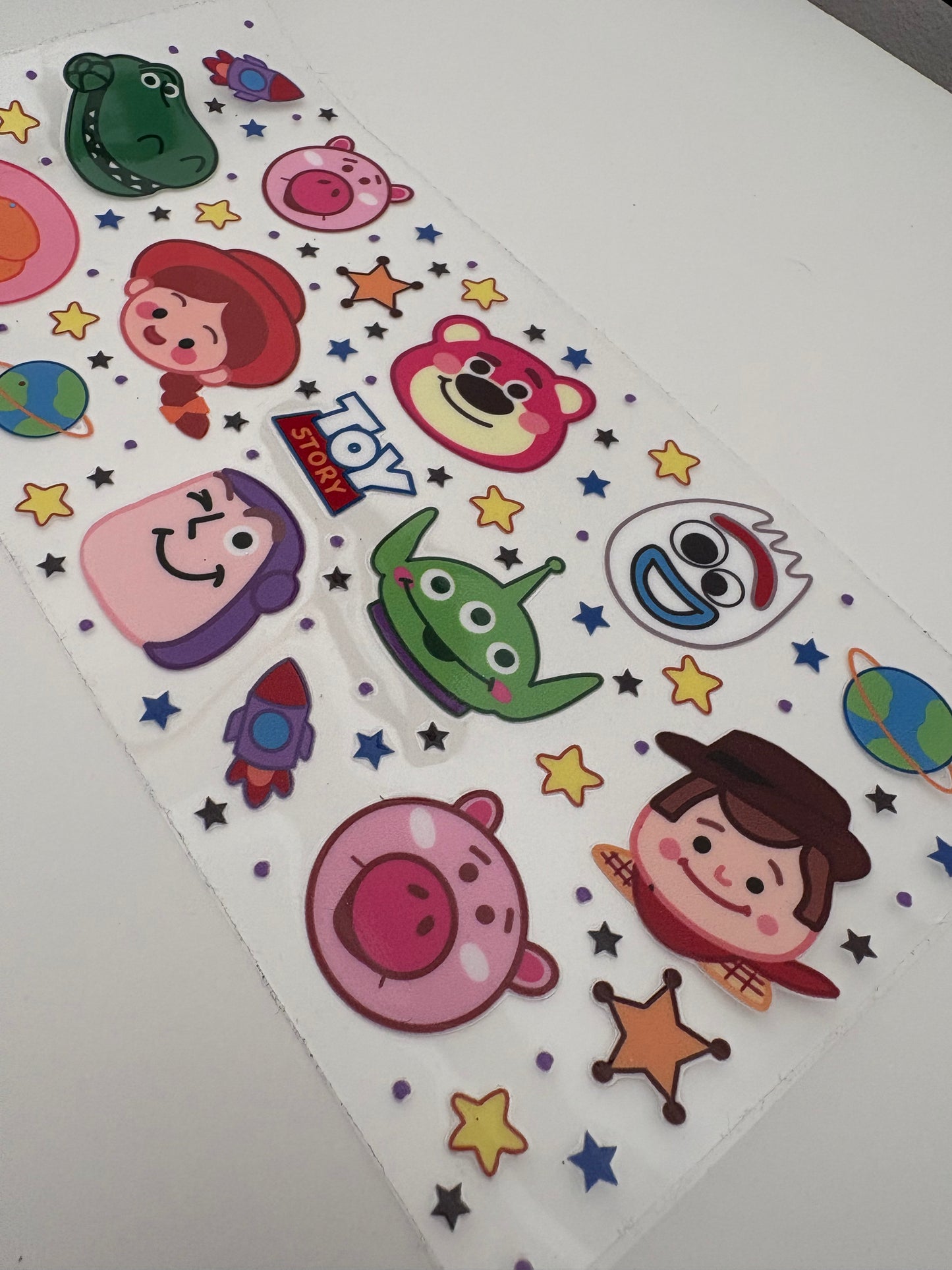 Toy story Uv Dtf Wrap