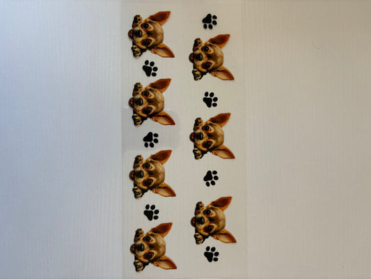 Chiuaua Dog Uv Dtf Wrap