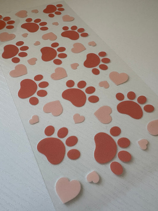 Paw Dog Uv Dtf Wrap