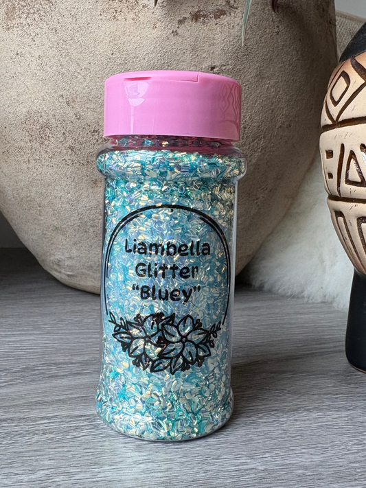 Bluey bubble glitter