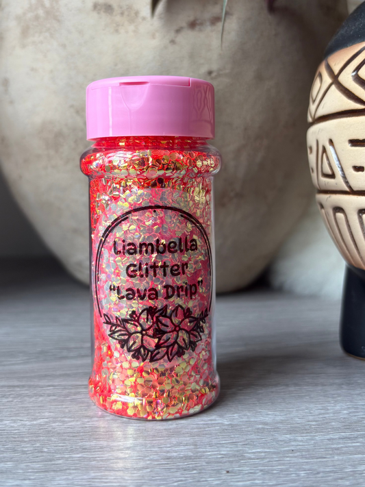 Lava Drip bubble glitter