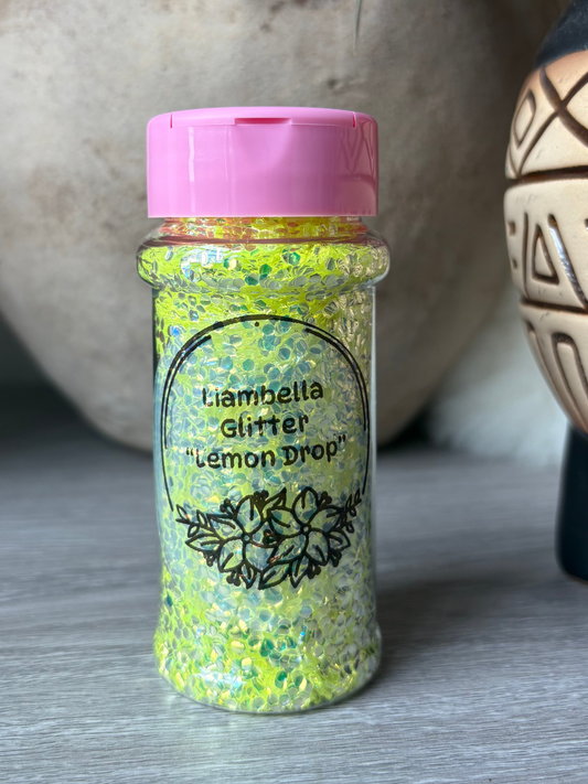 Lemon Drop bubble glitter