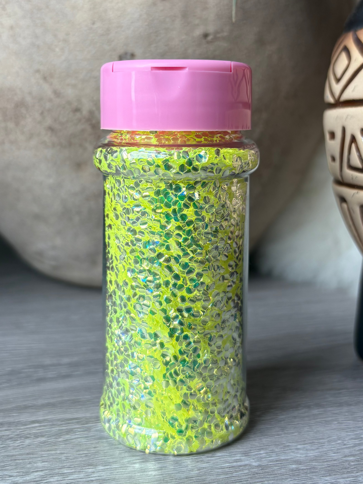 Lemon Drop bubble glitter