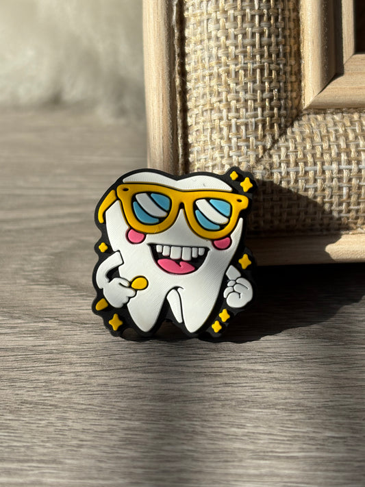 Dentist tooth Silicone Focal Beads