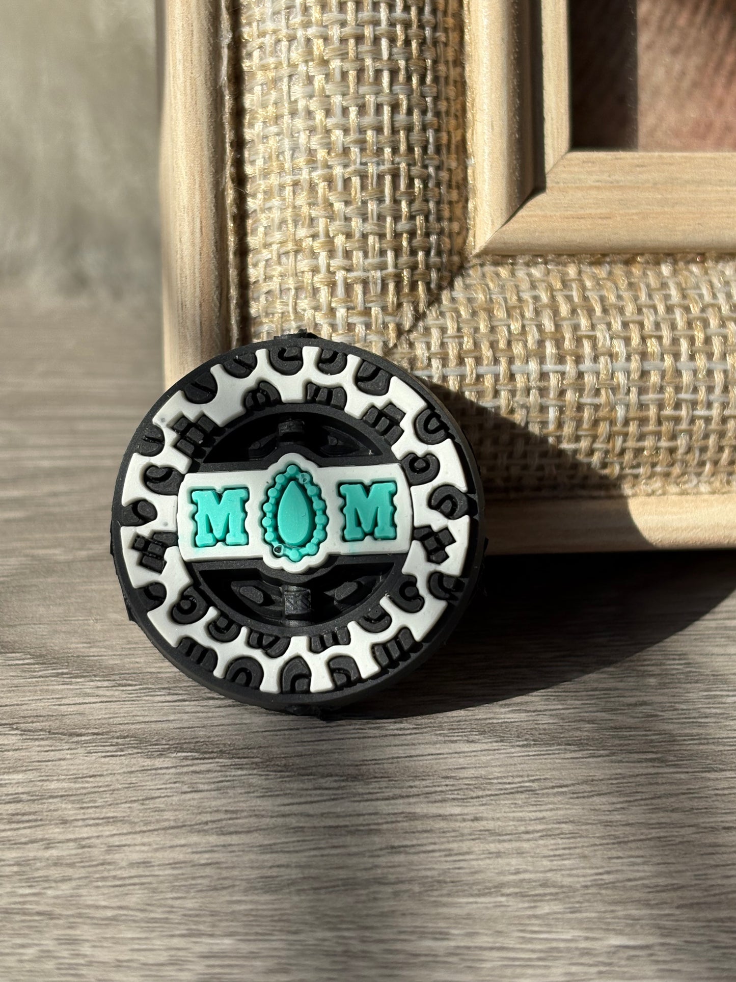 Western mom Silicone Focal Beads
