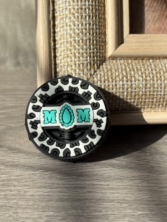 Western mom Silicone Focal Beads