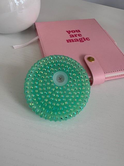 Mint Bling 16oz Lid