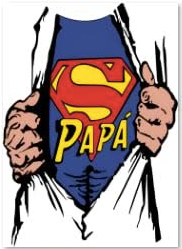 Papa Superman 001 DTF
