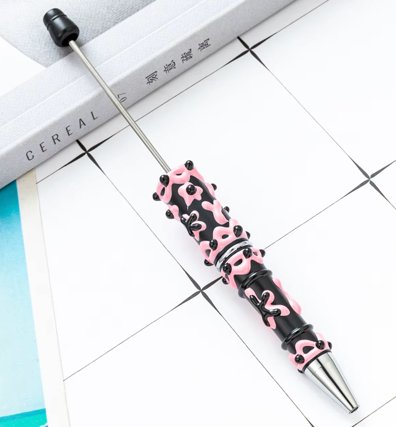 3D Cream Drip Beadable pens