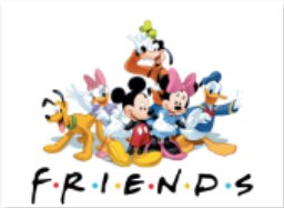 Friends Character 001 DTF